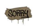 Sorry (Dust Brown)