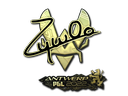 Sticker | ZywOo (Gold) | Antwerp 2022